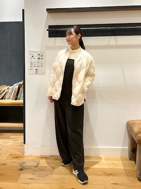 「アイテム（オールインワン・サロペット）」を使った、kannanomさん（レディース・155cm・20代）の秋コーディネート