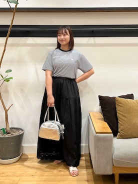 「柄物」｜kannanomさん（レディース・155cm）の夏コーディネート