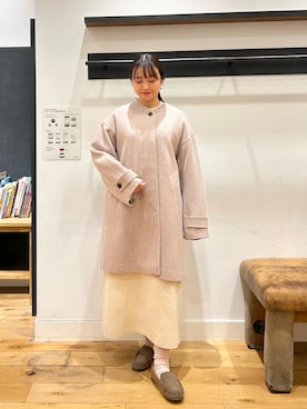 「doors」｜「アイテム（その他アウター）」を使った、kannanomさん（レディース・155cm）の冬コーディネート