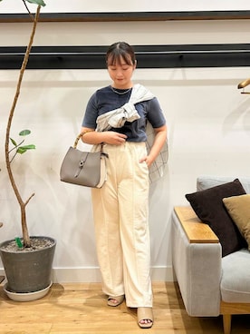 kannanomさん（レディース・155cm）の夏コーディネート