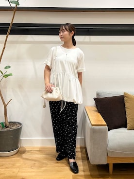 kannanomさん（レディース・155cm）の夏コーディネート