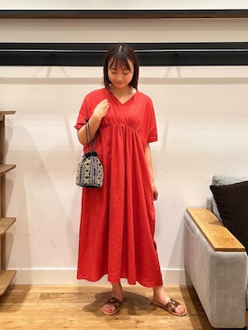 「ストレート×イエベ」｜kannanomさん（レディース・155cm）の夏コーディネート