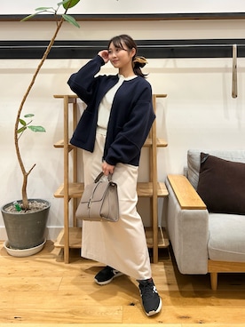 「RODE SKO（ロデスコ）のアイテム」を使った、kannanomさん（レディース・155cm）の秋コーディネート