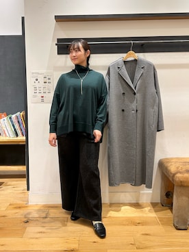 「FORK&SPOON」｜「アイテム（シューズ）」を使った、kannanomさん（レディース・155cm）の秋コーディネート