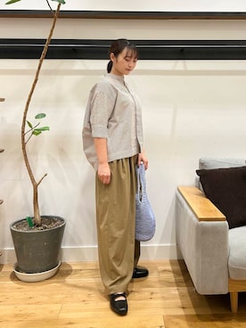 「柄物」｜kannanomさん（レディース・155cm）の夏コーディネート