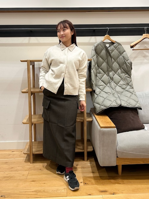 セール】裏起毛スウェットカーディガン｜冬服/秋冬/暖かい/保温