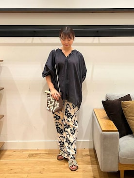 「beej（ビージ）のアイテム」を使った、kannanomさん（レディース・155cm）の夏コーディネート