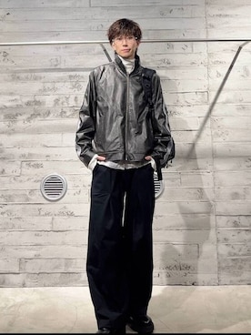 「HARE（ハレ）のアイテム（バックパック/リュック）」を使った、iam _martin__さん（メンズ・181cm）の秋コーディネート