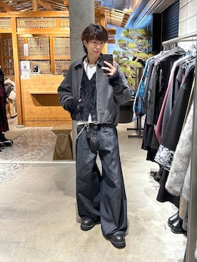 「アイテム（ウォレットチェーン）」を使った、iam _martin__さん（メンズ・181cm・20代）の秋コーディネート