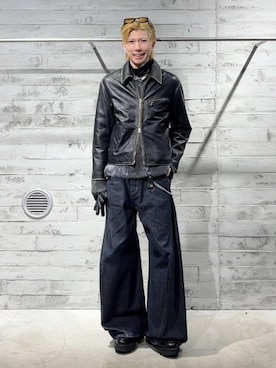 「アイテム（手袋）」を使った、iam _martin__さん（メンズ・181cm・20代）の冬コーディネート