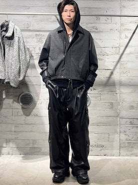 「アイテム（ウォレットチェーン）」を使った、iam _martin__さん（メンズ・181cm・20代）の秋コーディネート