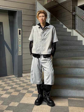 「ワントーン」｜iam _martin__さん（メンズ・181cm）の春コーディネート