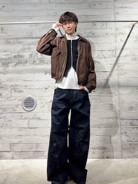 「アイテム（カーディガン/ボレロ）」を使った、iam _martin__さん（メンズ・181cm・20代）の秋コーディネート