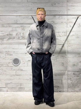 「アイテム（ドレスシューズ）」を使った、iam _martin__さん（メンズ・181cm・20代）の冬コーディネート