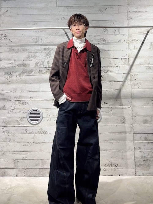 セール】【SET UP対応】クリスプシークレットアームダブルジャケット