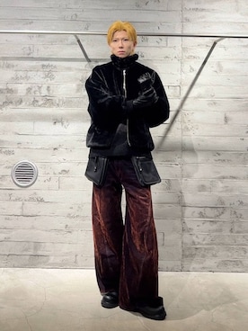 「アイテム（手袋）」を使った、iam _martin__さん（メンズ・181cm・20代）の秋コーディネート