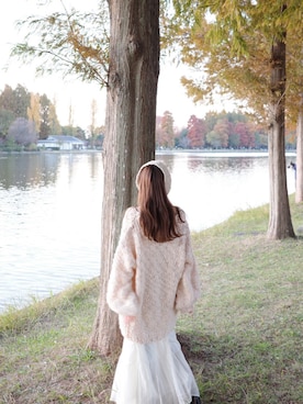 「アイテム（ワンピース/ドレス）」を使った、mさん（レディース・150cm）の秋コーディネート