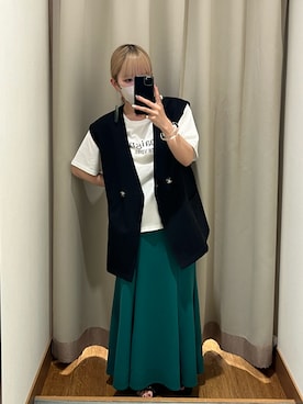 KAHOさん（レディース・155cm）の夏コーディネート