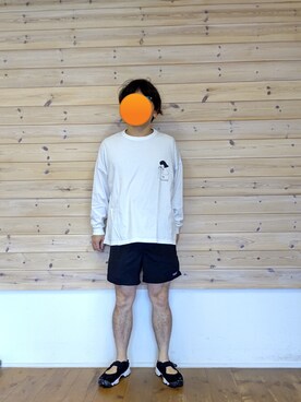 「NO COFFEE（ノーコーヒー）のアイテム」を使った、ときにはさん（メンズ・160cm）の秋コーディネート