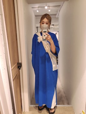 「祭り」｜「アイテム（ワンピース/ドレス）」を使った、youkotaroさん（レディース・162cm）の夏コーディネート