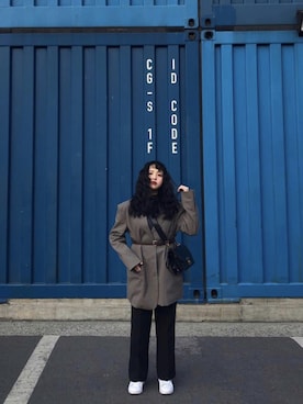 「STYLENANDA（スタイルナンダ）のアイテム（ジャケット/アウター）」を使った、Ellis Lさん（レディース・156cm）の夏コーディネート
