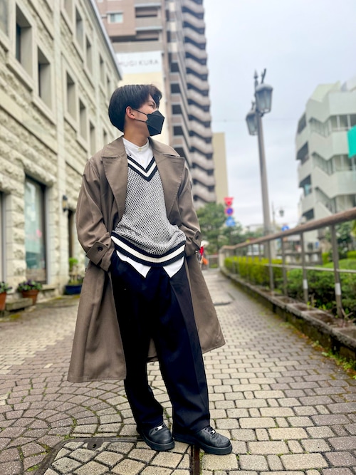 Shota 相互 フォロー Junredのスラックスを使ったコーディネート Wear