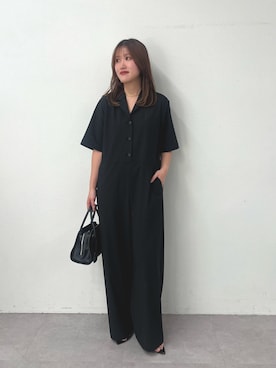 「THE PAUSE（ザ ポーズ）のアイテム」を使った、sayakaさん（レディース・159cm）の冬コーディネート