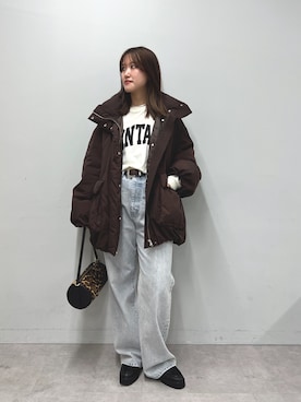 「THE PAUSE（ザ ポーズ）のアイテム」を使った、sayakaさん（レディース・159cm）の秋コーディネート