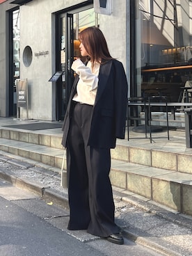 sayakaさん（レディース・159cm）の冬コーディネート