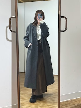 「THE PAUSE（ザ ポーズ）のアイテム」を使った、sayakaさん（レディース・159cm）の冬コーディネート