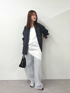 「THE PAUSE（ザ ポーズ）のアイテム」を使った、sayakaさん（レディース・159cm）の冬コーディネート