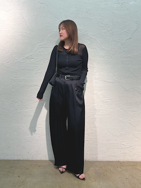 「Drawing Numbers（ドローイング ナンバーズ）のアイテム」を使った、sayakaさん（レディース・159cm）の春コーディネート