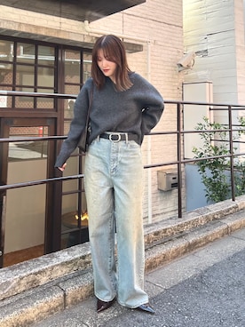 「THE PAUSE（ザ ポーズ）のアイテム」を使った、sayakaさん（レディース・159cm）の秋コーディネート