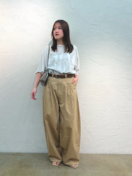 ペイントタックチノパンツ（チノパンツ）｜Whim Gazette（ウィム