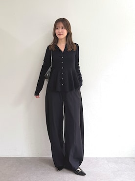 「Drawing Numbers（ドローイング ナンバーズ）のアイテム」を使った、sayakaさん（レディース・159cm）の秋コーディネート