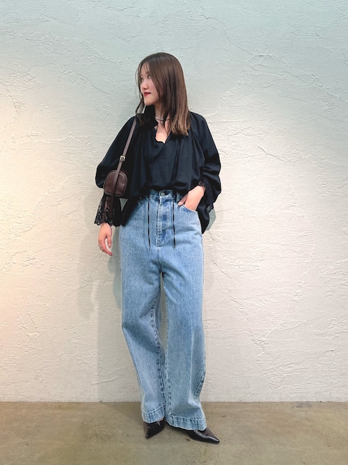 センタープレスデニムパンツ（デニムパンツ）｜Whim Gazette（ウィム
