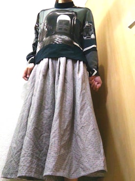「ワイルドパンツ」｜モルパティさん（レディース・162cm）の秋コーディネート