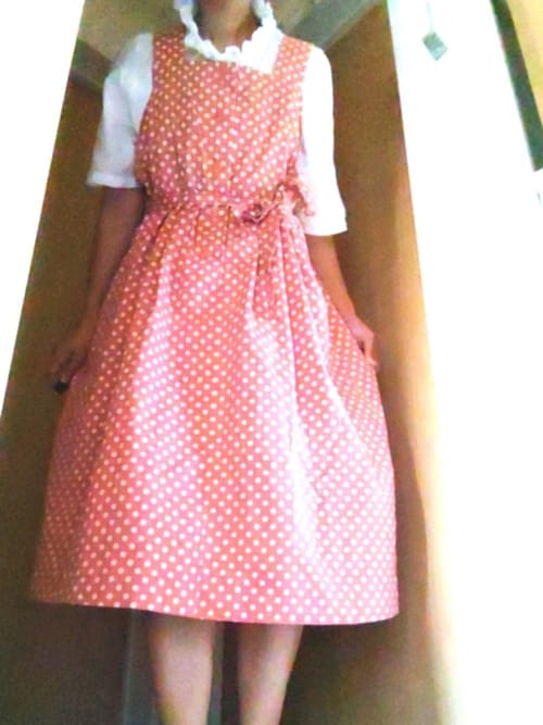 モルパティ Vintageのジャンパースカートを使ったコーディネート Wear