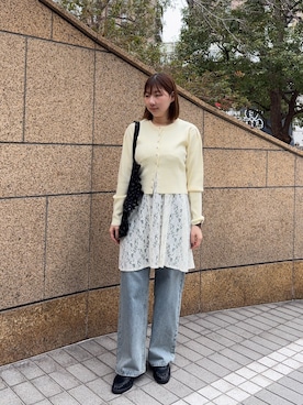 naoさん（レディース・162cm）の春コーディネート