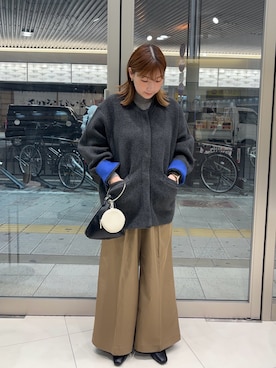 「RODE SKO（ロデスコ）のアイテム」を使った、naoさん（レディース・162cm）の秋コーディネート
