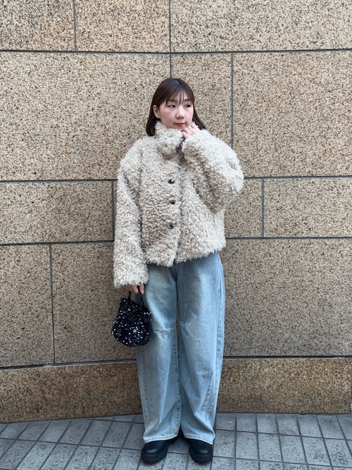 URBAN RESEARCH　プードルファーミドルジャケット センス オブ プレイス バイ アーバンリサーチ SENSE OF PLACE by URBAN