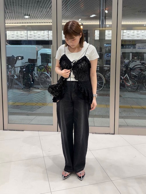 センスオブプレイス　サイドカットアウトデニムS SENSE OF PLACE｜サイドカットアウトデニム | Rakuten Fashion