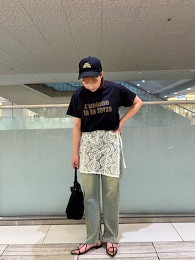 「SMELLY（スメリー）のアイテム」を使った、なおさん（骨格ストレート・レディース・161cm）の春コーディネート
