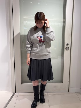 「ミッキー」｜naoさん（レディース・162cm）の秋コーディネート