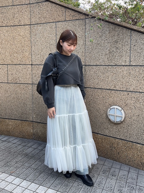 セール】『2WAY仕様』レイヤードティアードチュールスカート（スカート