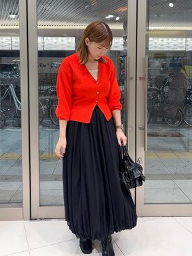 naoさん（レディース・162cm）の秋コーディネート