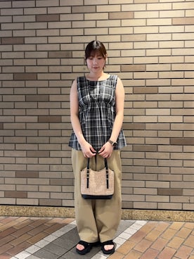 naoさん（レディース・161cm）の夏コーディネート