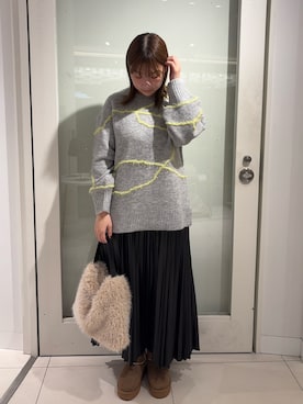 naoさん（レディース・162cm）の冬コーディネート