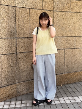naoさん(レディース・161cm)の夏コーディネート