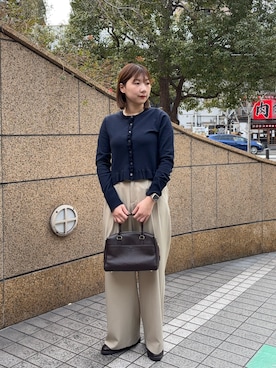 「RODE SKO（ロデスコ）のアイテム」を使った、naoさん（レディース・162cm）の冬コーディネート